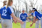 Softball vs JWU  Wheaton College Softball vs Johnson & Wales University. - Photo By: KEITH NORDSTROM : Wheaton, Softball, JWU